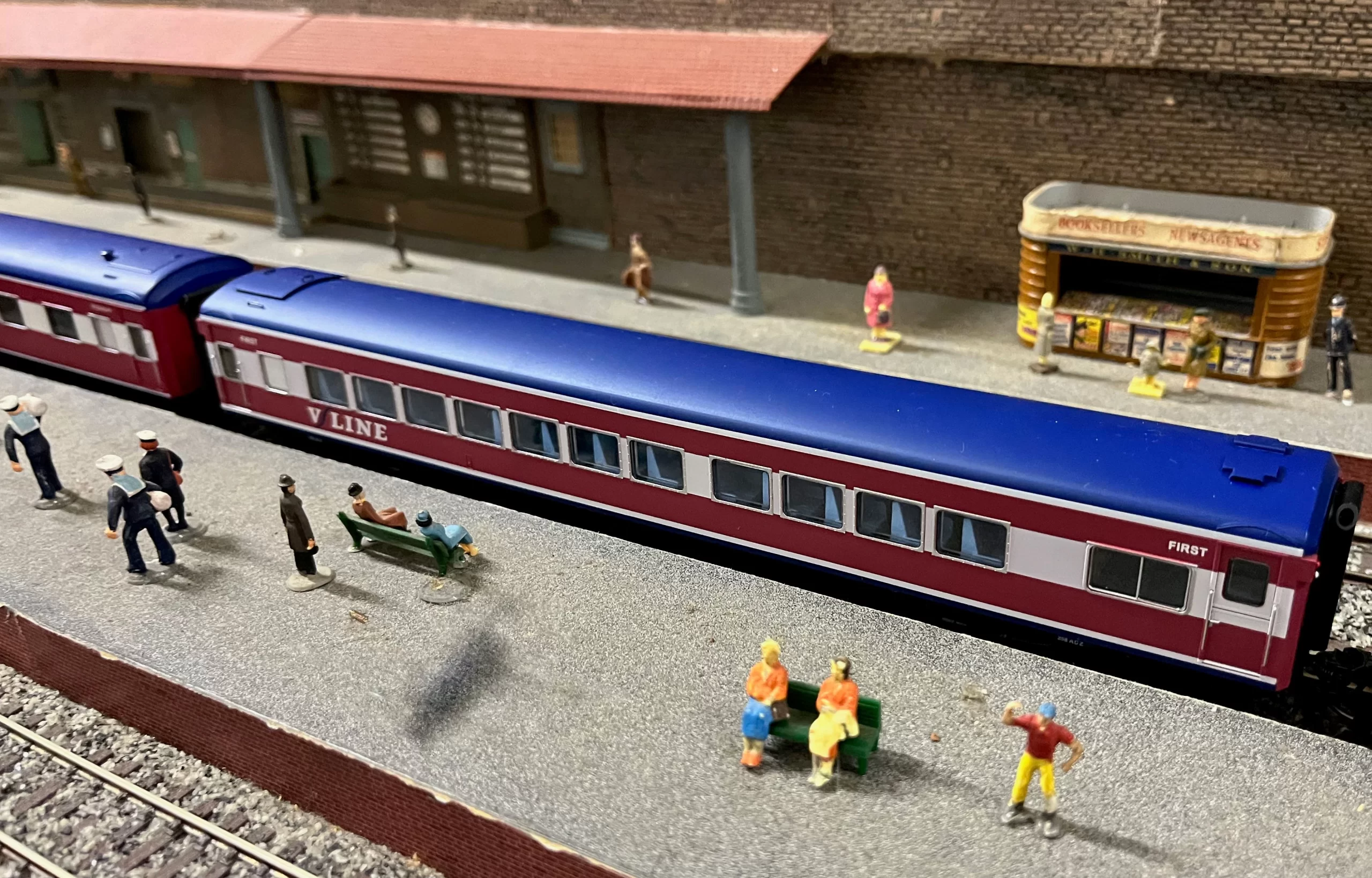 V/Line N set recently arrived from St Aubyn.